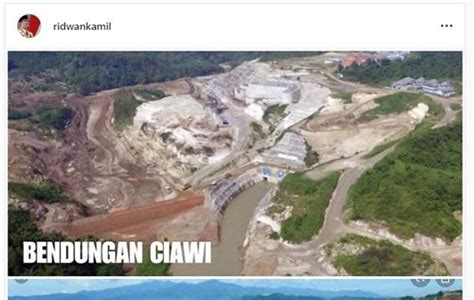 Ini Progres Bendungan Ciawi Dan Sukamahi Yang Disinggung Anies