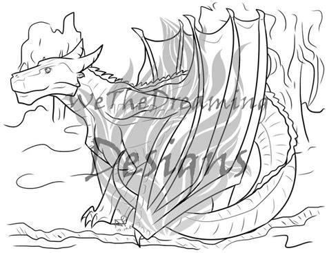 Wings Of Fire Clay Mudwing Coloring Sheet Etsy Canada In 2022 Wings