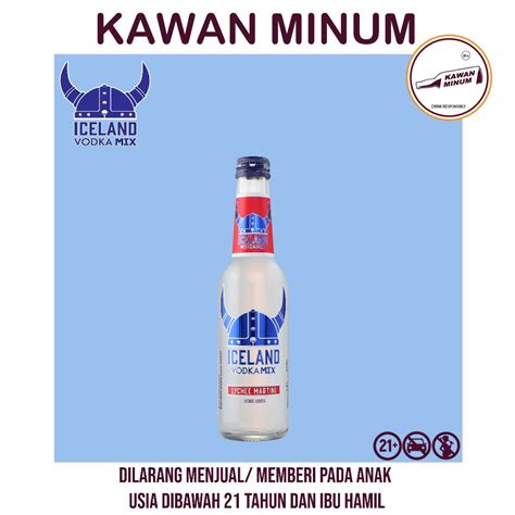 Jual Iceland Vodka Mix Lychee Martini Ml Shopee Indonesia