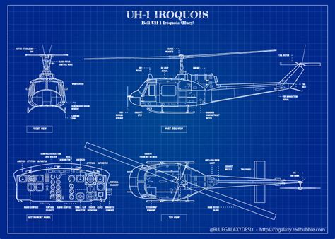 bell uh  iroquois blueprint   rmilitary