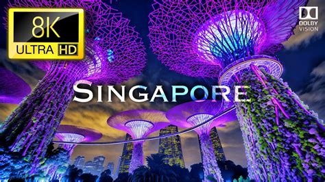 Singapore 🇸🇬 In 8k Ultra Hd 60fps Dolby Vision Singapore 8k Hdr Youtube