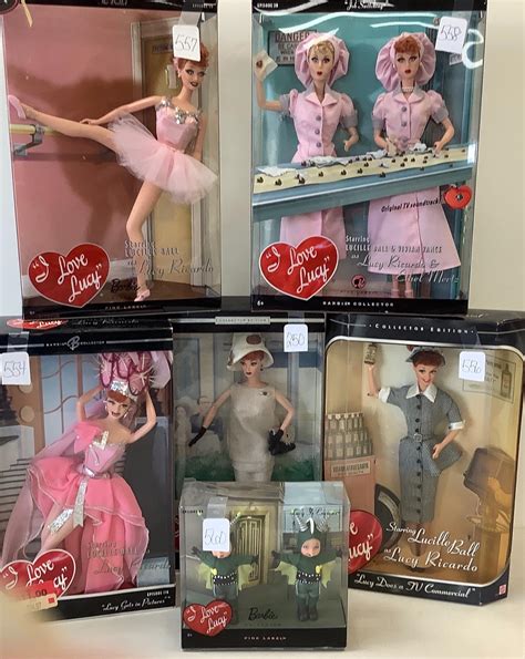 Lot - Lot of I Love Lucy Doll sets including Lucy Gets in Pictures, The