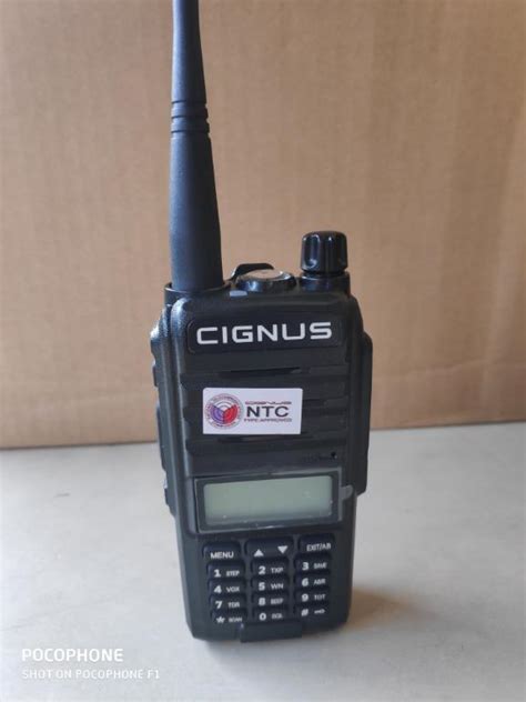 Cignus Uv Two Way Radio Dual Band Long Distance Audio Other Audio