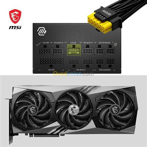 Alimentation Msi Mag A Gl W Gold Full Modulaire Alger Bab