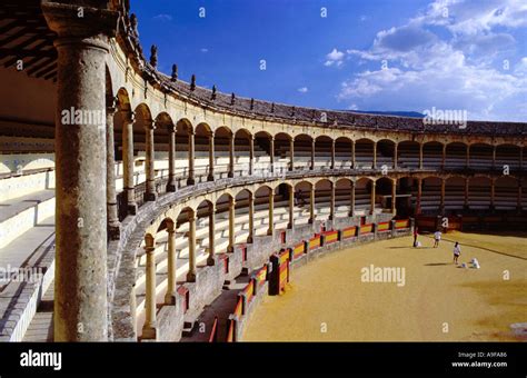 The Arena In Ronda Andalucia The Oldest Bullfighting Ring In Spain