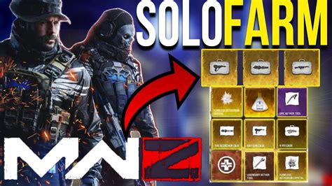 Mw Zombies Best Rare Schematics And Weapon Case Farm Solo Method