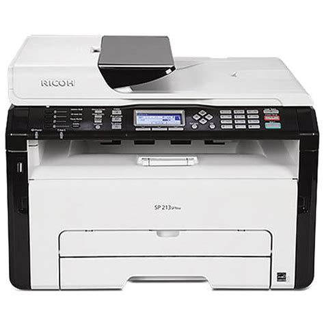 Ricoh SP 213SFNw All In One Monochrome Laser Printer 407592 B H