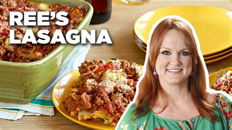 Rees Hearty Cowboy Friendly Lasagna Food Network Youtube Food Network Recipes Food