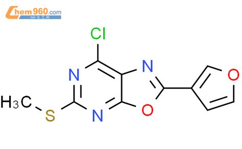 884861 19 2 OXAZOLO 5 4 D PYRIMIDINE 7 CHLORO 2 3 FURANYL 5