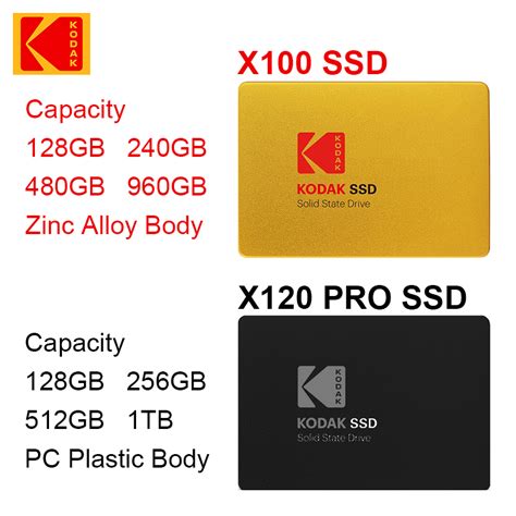 Kodak unidad interna de estado sólido SSD disco d Grandado