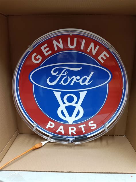 Ford V8 Neon Sign Ford Signs Neons Classic Cars And Trucks