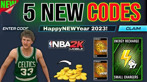 NEW CODES NBA 2K MOBILE REDEEM CODES 2023 NBA 2K MOBILE REDEEM