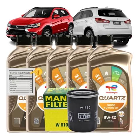 Kit Troca De Óleo Mitsubishi Asx 2 0 16v 2011 Á 2022 Parcelamento sem