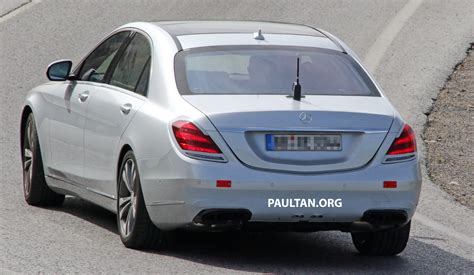 W222 Mercedes-Benz S-Class facelift to debut in April Mercedes S ...