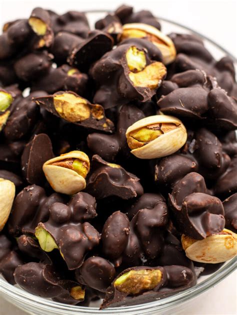 Chocolate Covered Pistachios Olivia S Kitchen