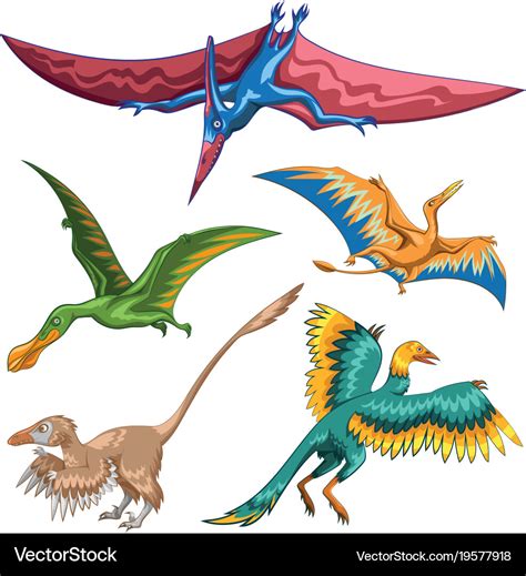 Different Types Of Flying Dinosaurs