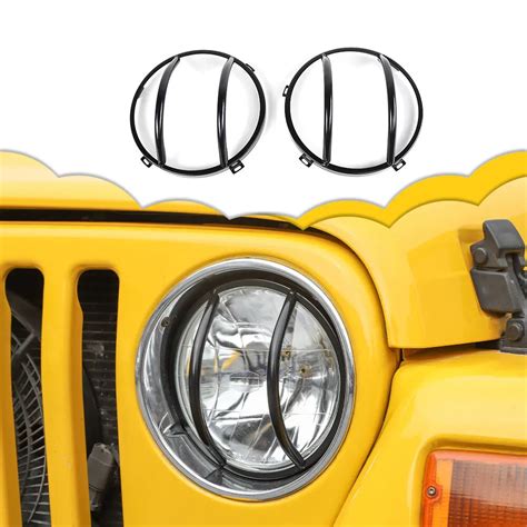 Jkb Tj Oem Headlight Covers For Jeep Wrangler