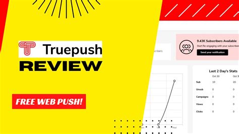 Truepush Review A Free Web Push Notification Service