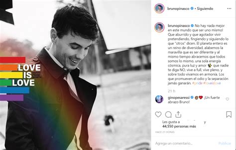 Bruno Pinasco Y Bruno Ascenzo Envían Emotivo Mensaje Por Día Del Orgullo Gay