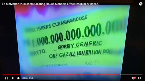 Ed Mcmahon Publishers Clearing House Mandela Effect Residual Evidence