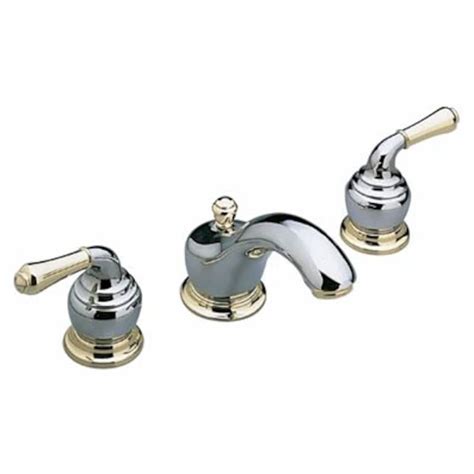 Moen Monticello 2 Handle 8 To 16 Inch Widespread Bathroom Sink Faucettap In Chrome Drain