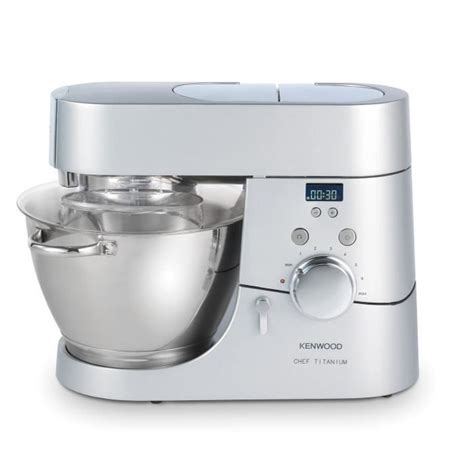 KENWOOD KMC070 Robot pâtissier Chef titanium Cdiscount Electroménager