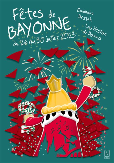 Les Affiches Des F Tes F Tes De Bayonne