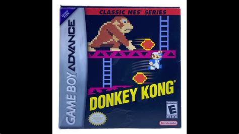 Classic Nes Series Donkey Kong Gameplay Youtube