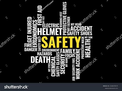 Safety First Workplace Sign Banner Stock Illustration 2168270575 ...