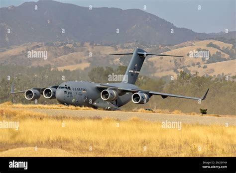 C 17s From Mcchord And Travis Air Force Bases Practiced Takeoffs And Landings At The Schooner