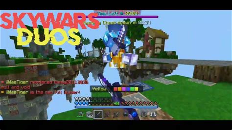 Hive Skywars Duos Ftvanessadmc Controller Gameplay Minecraft