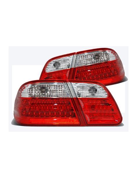 LAMPY LED MERCEDES W210 95 03 02 RED WHITE