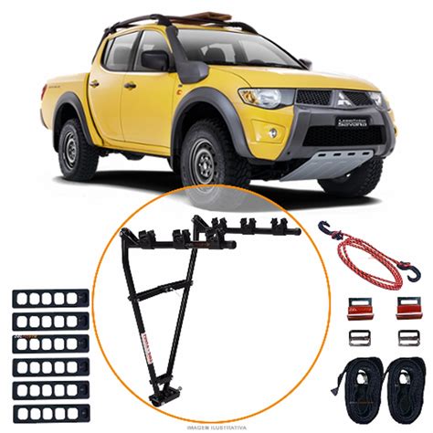 Suporte Engate Transbike Em V Mitsubishi L Triton Savana Para At