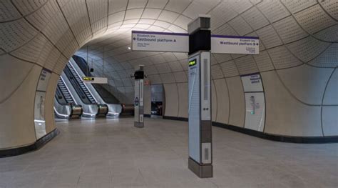 Photos From The Elizabeth Lines New Bond Street Station