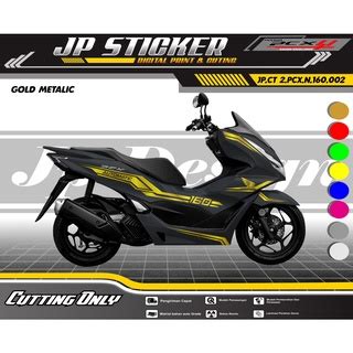 Jual Sticker Pcx New Cc Stiker Striping Cutting Body Honda Pcx New