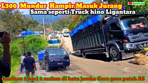 Truck Rusak Di Tanjakan Batu Jomba Resiko Tinggi Mundur Secara Tiba