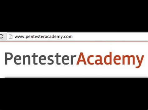 Pentester Academy Introduction Youtube