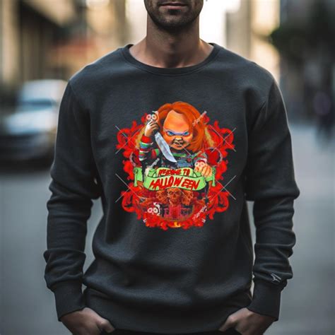 Chucky Horror Welcome To Halloween Halloween Shirt Hersmiles