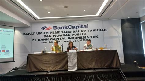 Emiten Bank Capital Incar Penyaluran Kredit Tembus Rp Triliun Tahun Ini