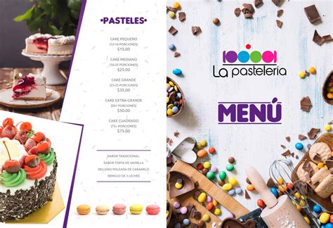 Menú La Pastelería By Smart Point Issuu