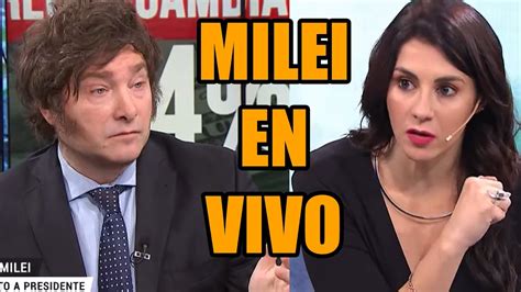 Milei En Vivo En A D Lar A Youtube