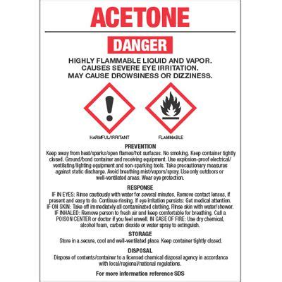 Acetone Ghs Label | Hot Sex Picture