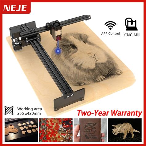 Neje Plus Engraving Machine Laser Cutter Cnc Laser Printer App