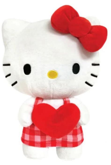 Sanrio Hello Kitty Hello Kitty 10 Plush with Heart Fiesta - ToyWiz