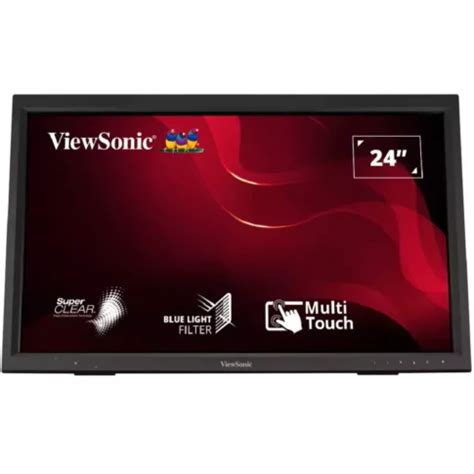 ViewSonic TD2423 24-Inch Touch Screen Monitor,Full HD Display,IR Touch Technology – Design Info