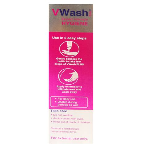 vwash  expert intimate hygiene wash  ml price  side