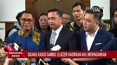 Pengacara Eliezer Fredrik Pinakunary Sebut Jaksa Serta Kuasa Hukum