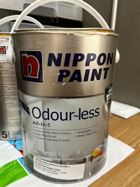 Nippon Paint Odour Less Bare Toes P Furniture Home Living