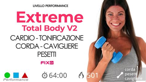 64 00 Minuti 501 Kcal Total Body Allenamento Speciale E Molto