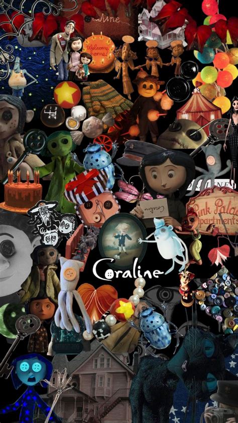 Check Out N Xyummy S Shuffles Coraline And Wybie Halloween Wallpaper